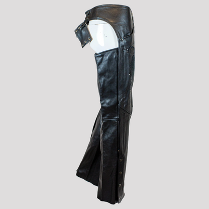 Jambières en cuir suédées BOL/Open Road pour femme, motif ailes