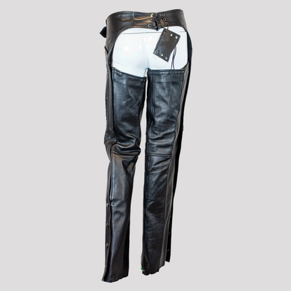 Jambières en cuir suédées BOL/Open Road pour femme, motif ailes
