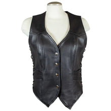 Gilet en cuir style western pour femme Open Road