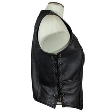 Gilet en cuir style western pour femme Open Road