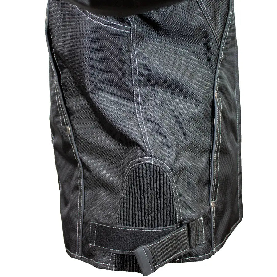 Blouson de moto en textile réfléchissant avec sweat à capuche amovible Open Road pour femme