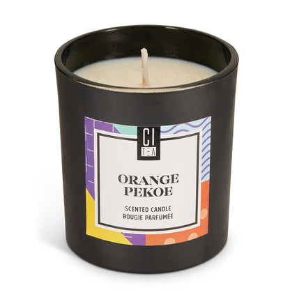 Bougie en cire de soja Orange Pekoe - Sauge et bois flotté - 8 oz