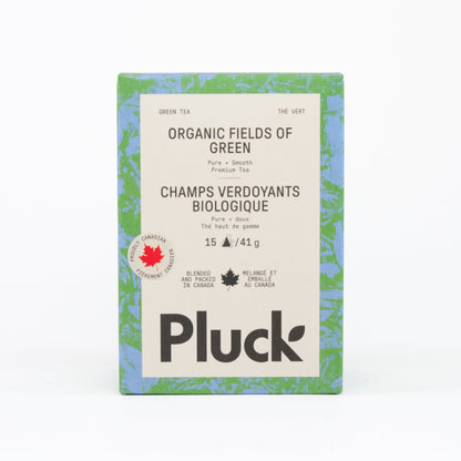 Champs verts biologiques