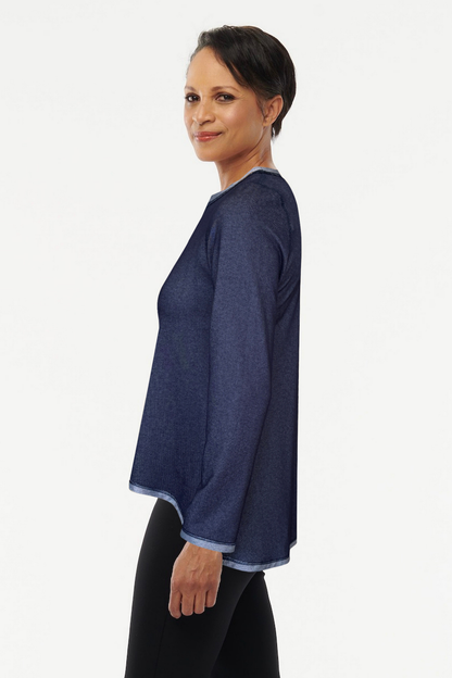 Orly Reversible Long Sleeve Top