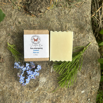 Outdoor Shampoo Bar 100% Natural Essential Oil Blend