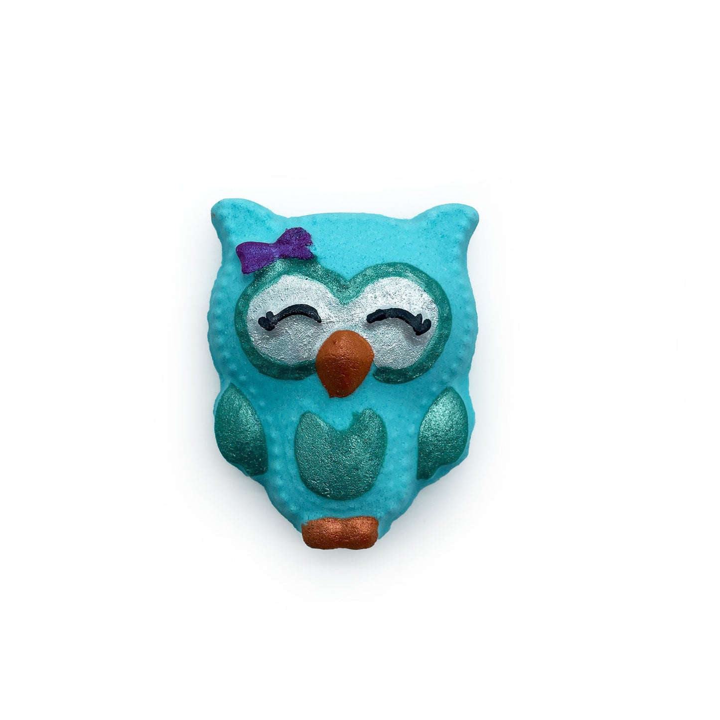 Mini chouette turquoise