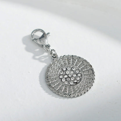 AVERY Charm Necklace Silver