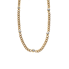 Style PENIQUIK: Zirconia Beaded Chain Necklace