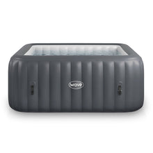 Wave | Pacific | 4/6-Person Inflatable Hot Tub | Square | Integrated Heater