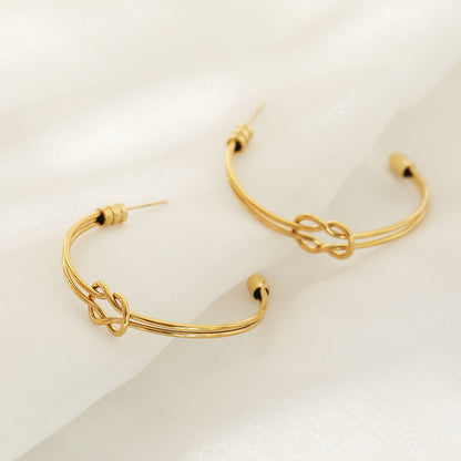 Boucles d'oreilles créoles PAISLEY