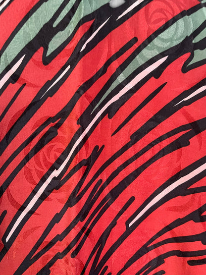 PRC6298 Avatar Poncho-Pèlerine en Soie Pure