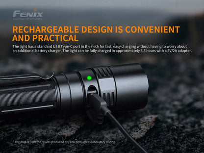 Fenix PD40R V2.0 Rechargeable Flashlight 3000 Lumens