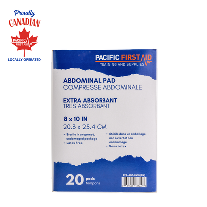 Pansement abdominal | 12,7 cm x 22,86 cm ou 20,32 cm x 25,4 cm