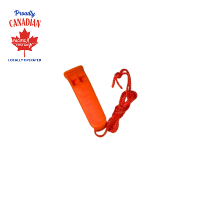 Sifflet de survie d'urgence, Orange