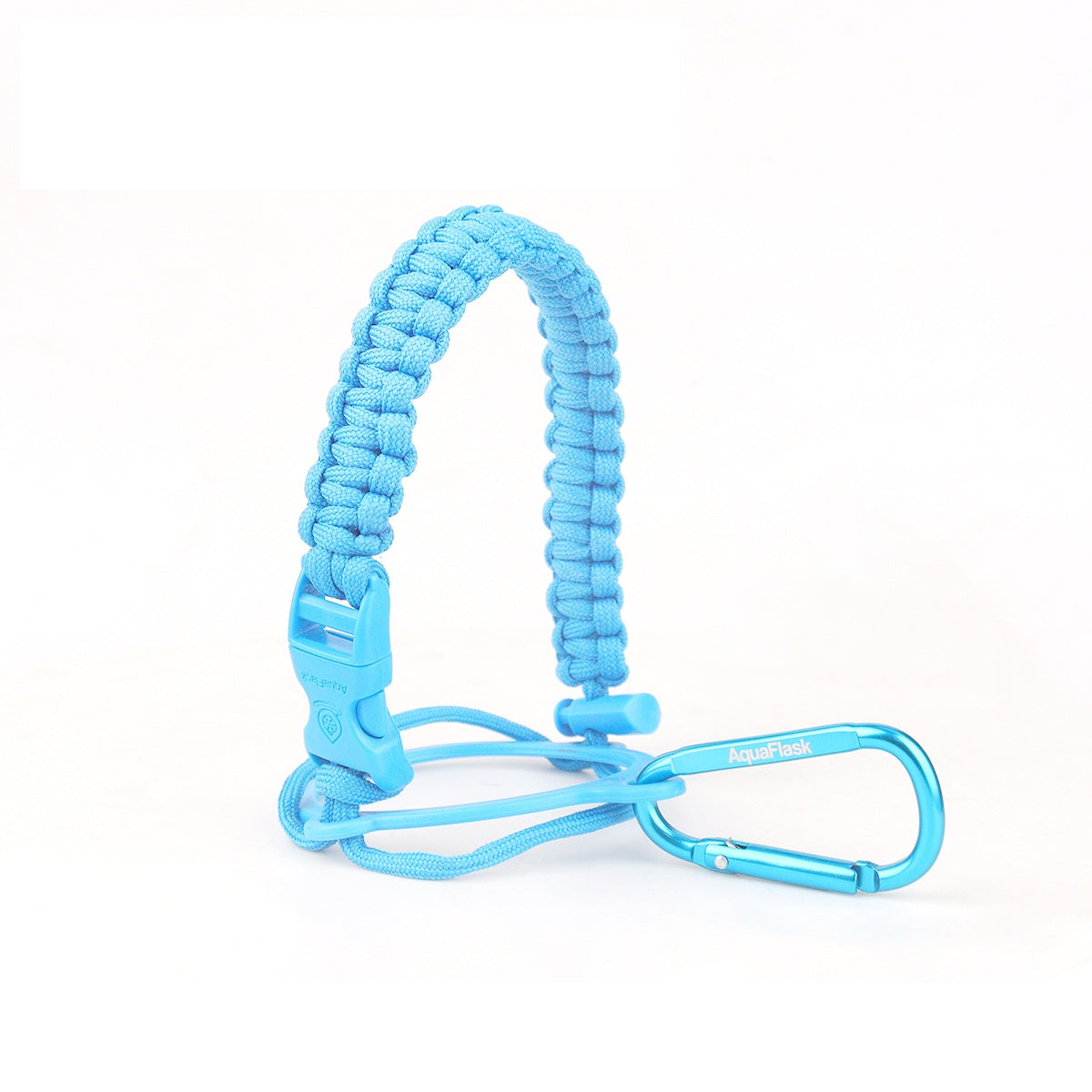 AquaFlask 415-1890 ml Poignée en paracorde avec mousqueton – Sangle de transport durable pour bouteilles d'eau