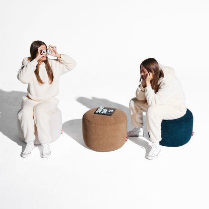Pouffe et repose-pieds Point en corde<br> Utilisation en intérieur