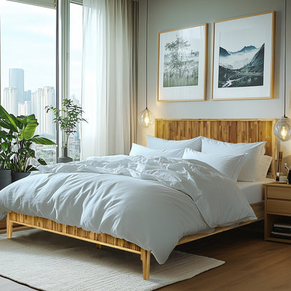 Bosk Solid Wood Bed Frame