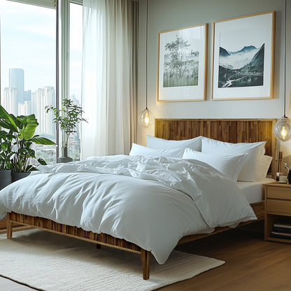 Bosk Solid Wood Bed Frame