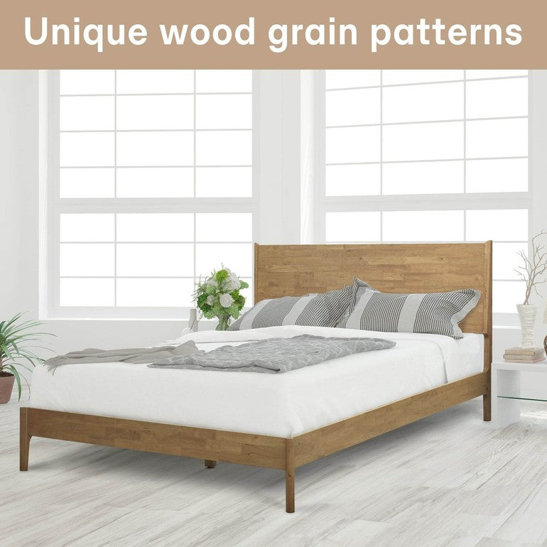 Cadre de lit plateforme en bois Haven Deluxe