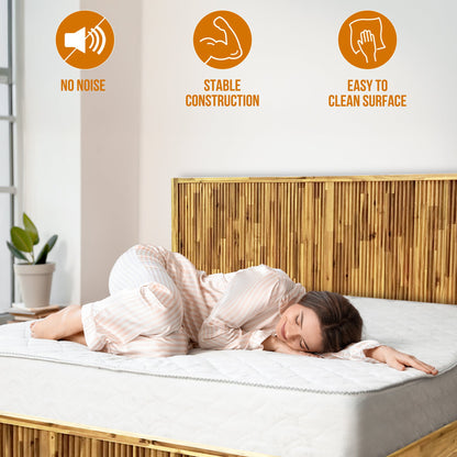 Bosk Solid Wood Bed Frame