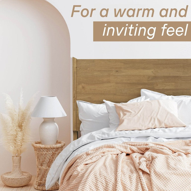 Cadre de lit plateforme en bois Haven Deluxe