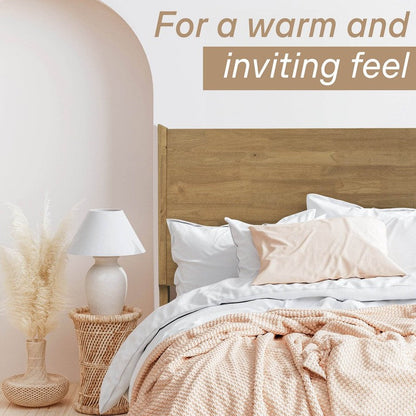 Cadre de lit plateforme en bois Haven Deluxe