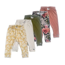 Baby Bamboo Leggings | Terracotta Rib