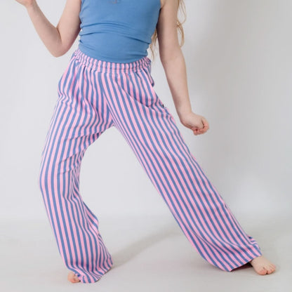 Youth Bamboo Wide Leg Pants | Saltwater Floral