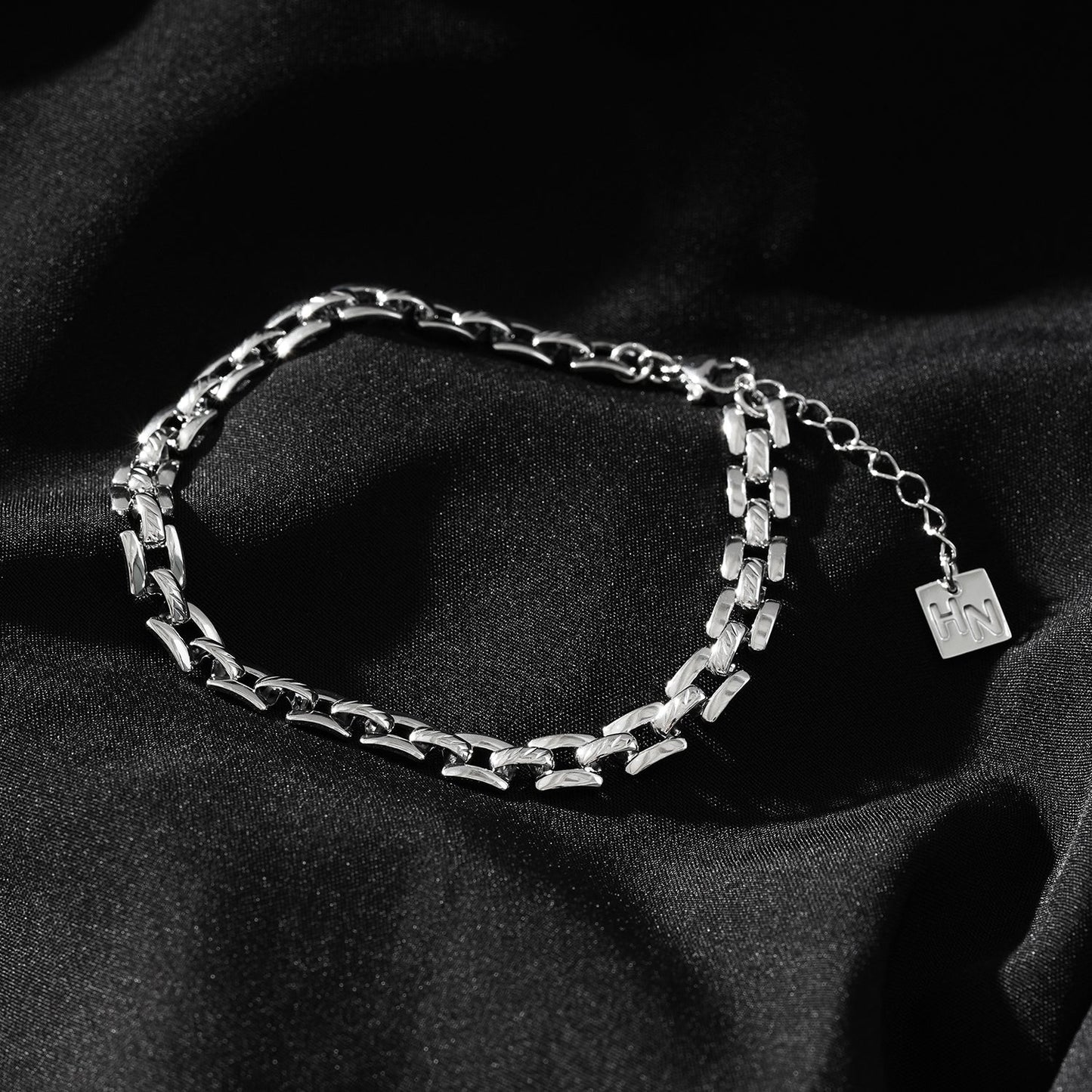 PROVINIA : Bracelet de montre au style rétro en argent