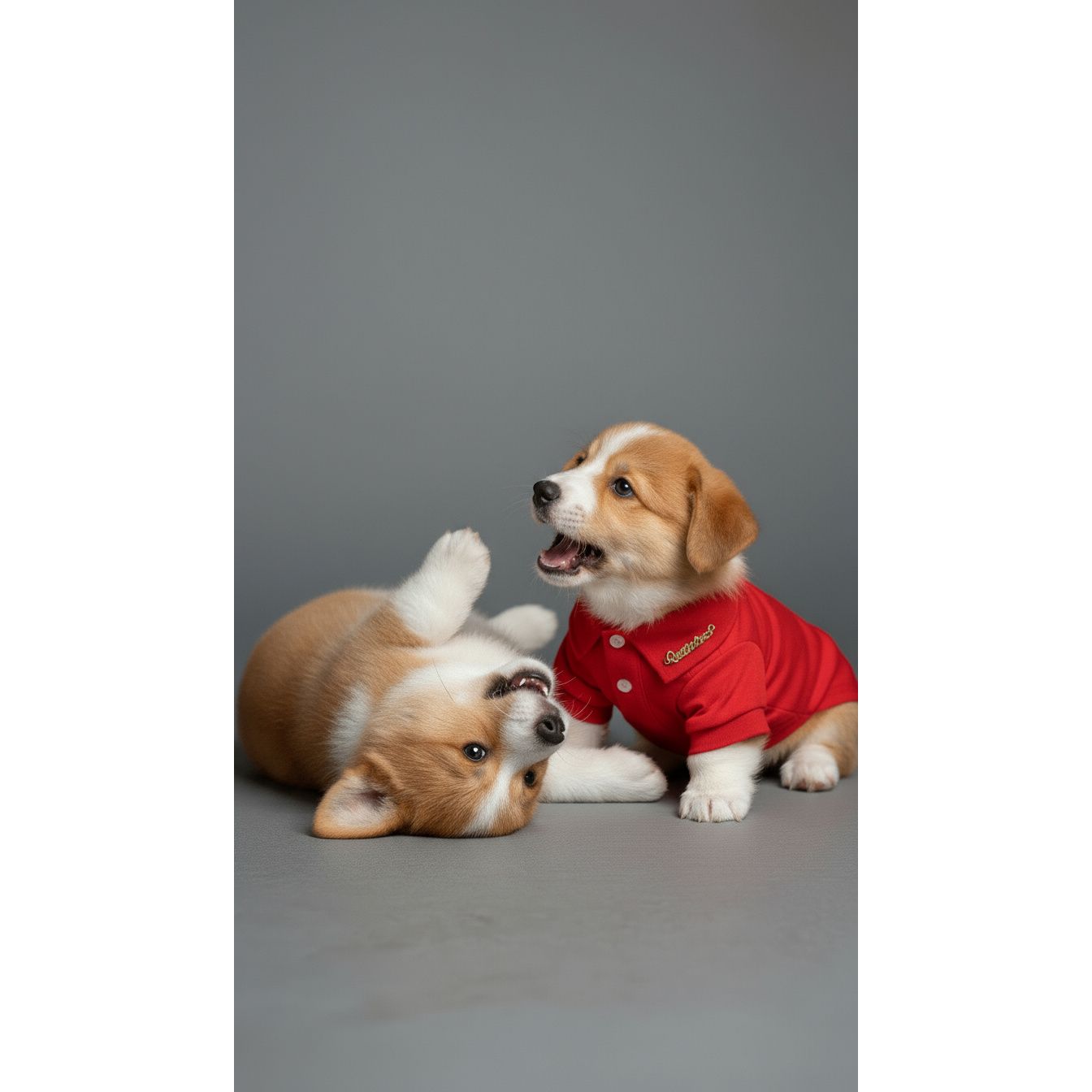 Chemise en coton rouge
