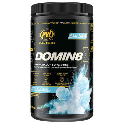 PVL DOMIN8 Pre-workout (520g), 40 Servings