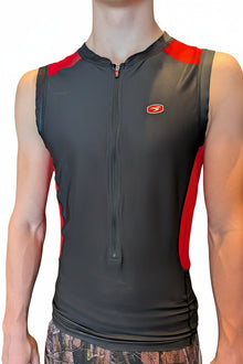 Débardeurs de Triathlon Sugoi pour Homme RS avec Zip Frontal de 13 Pouces