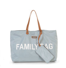 Sac familial gris, élégant sans effort