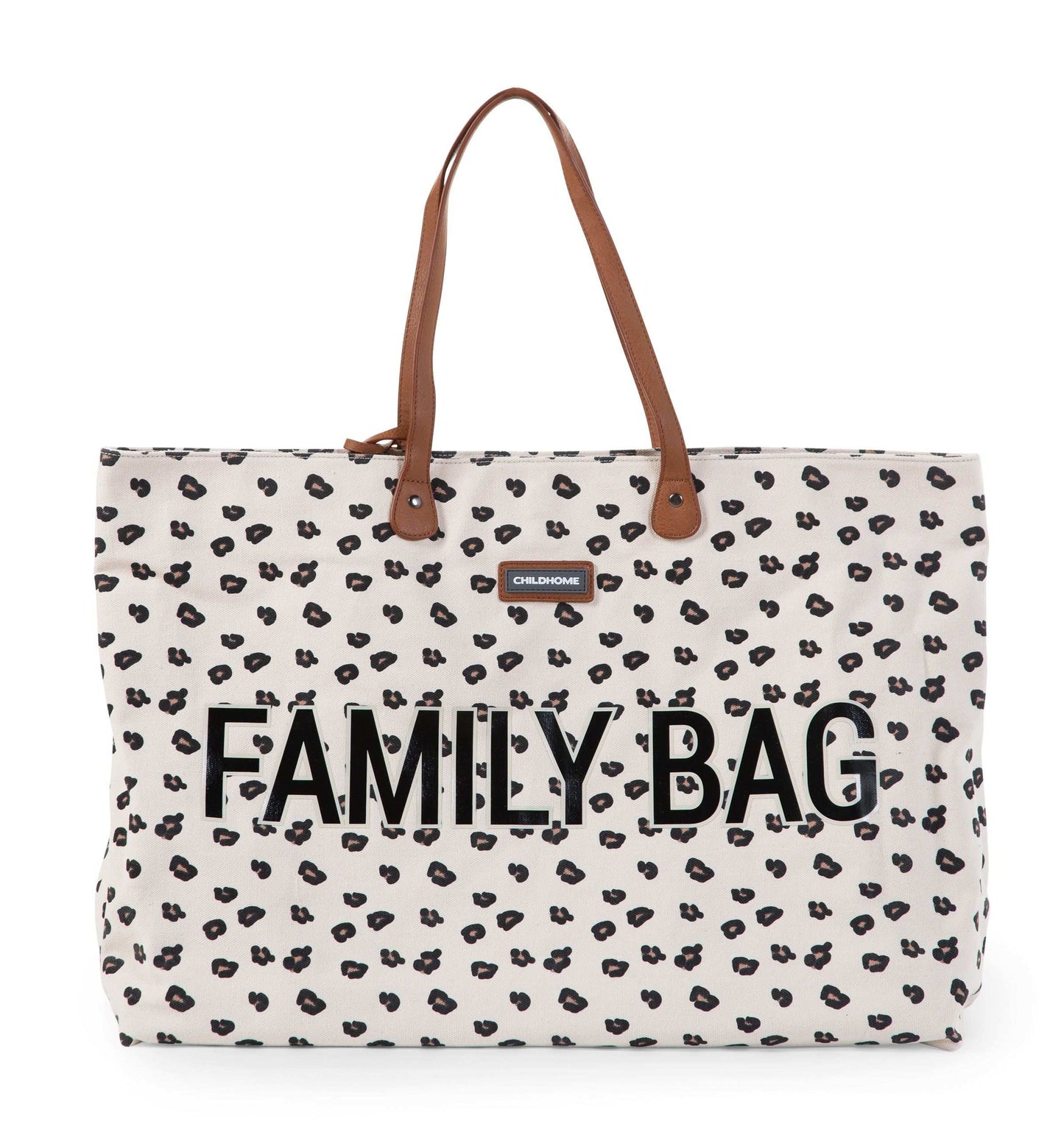 Sac familial imprimé léopard audacieux