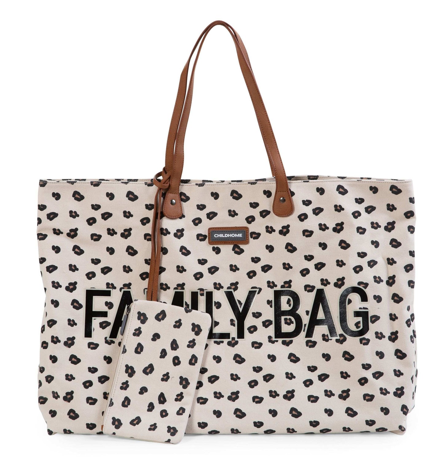 Sac familial imprimé léopard audacieux