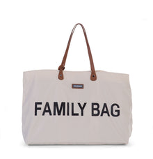 Sac familial serein et élégant de couleur blanc cassé