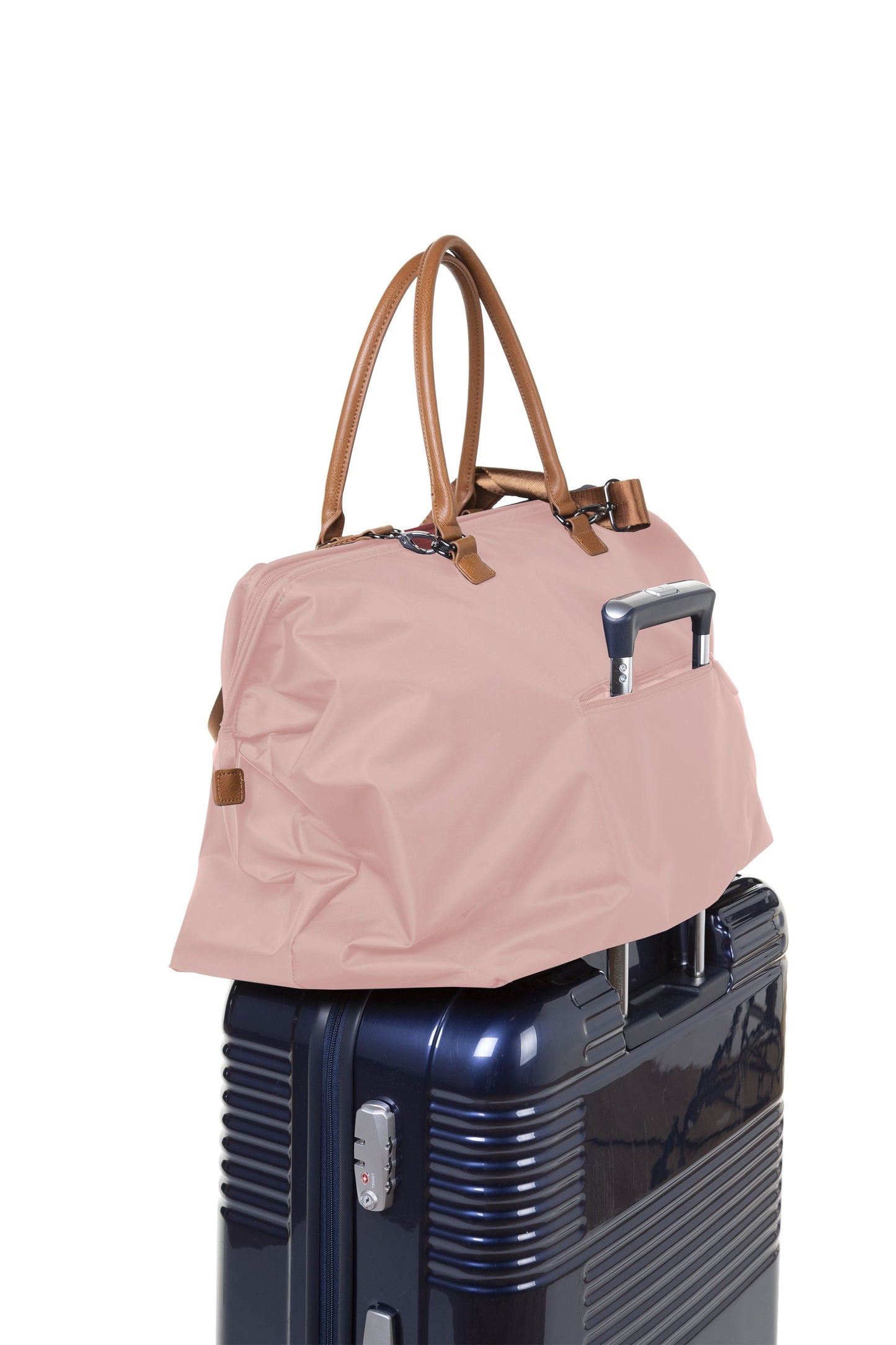 Sac à langer rose joyeux pour maman