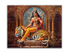 Décoration murale - Impression sur toile Parvati - Art indien