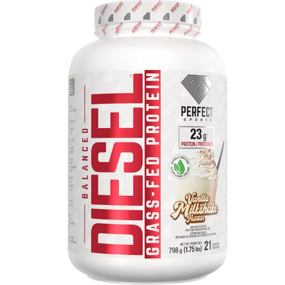 Perfect Sports BALANCED DIESEL GRASS-FED PROTEIN, 21 Servings
