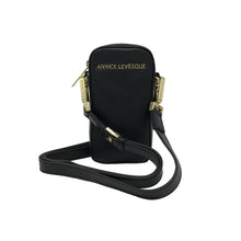 Petit Sac à bandoulière en Cuir Noir | Marie-Pierre