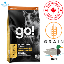 Go! Solutions - Skin + Coat Care Duck With Grains Dry Dog Food