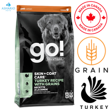 Go! Solutions - Skin + Coat Care Turkey With Grains Dry Dog Food