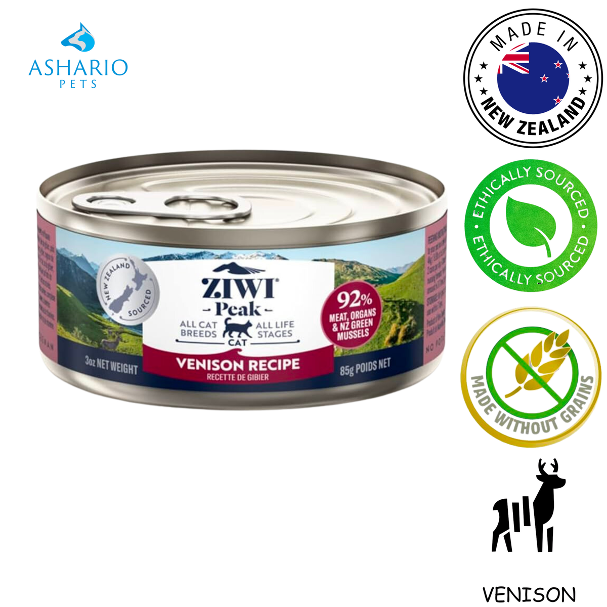 ZIWI - Venison Canned Cat Food