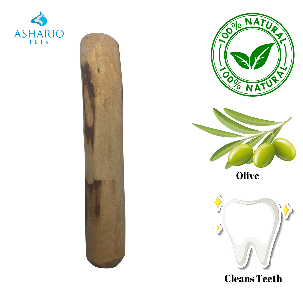 Zaytoon - Olive Wood Dog Chew