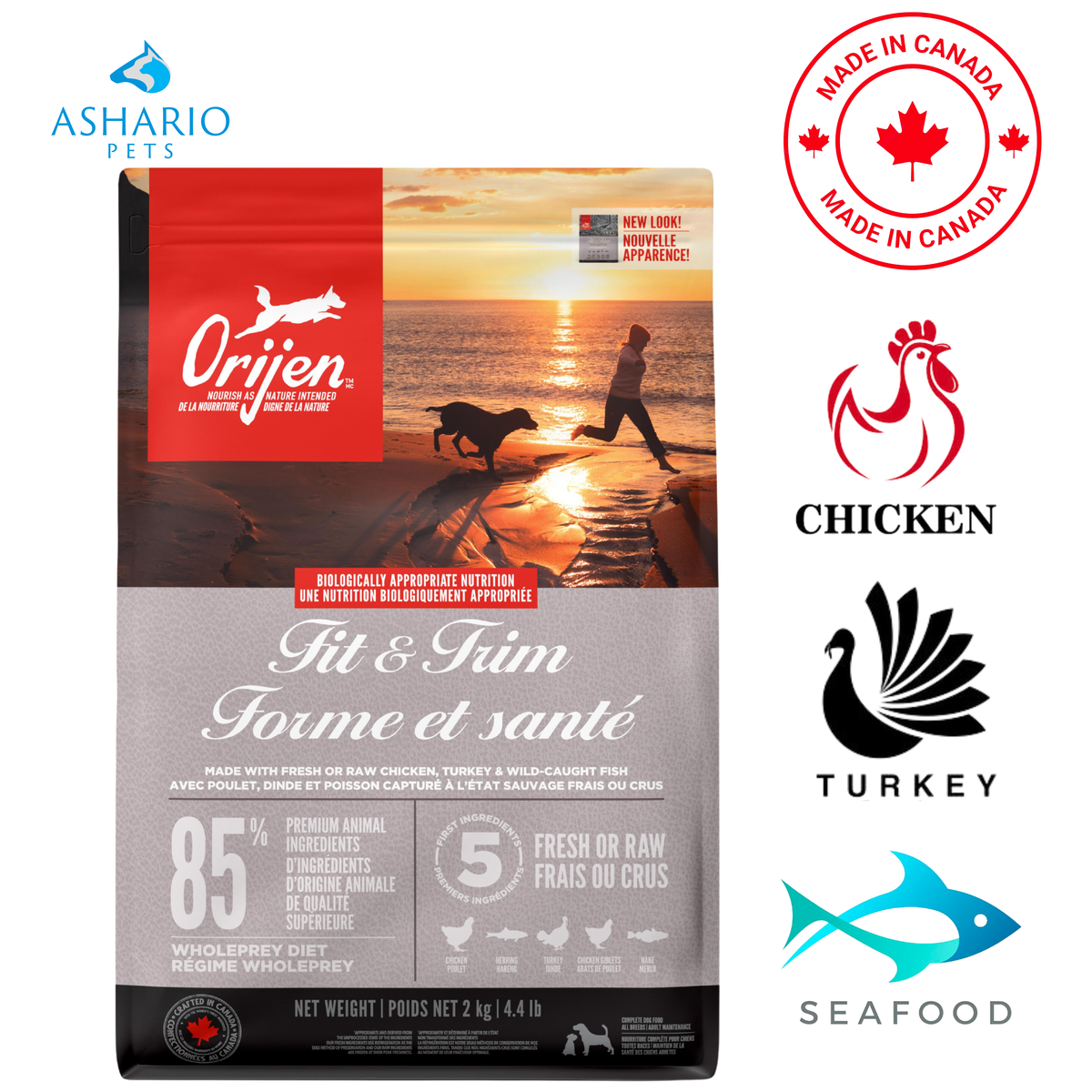 Orijen - Fit & Trim Dry Dog Food