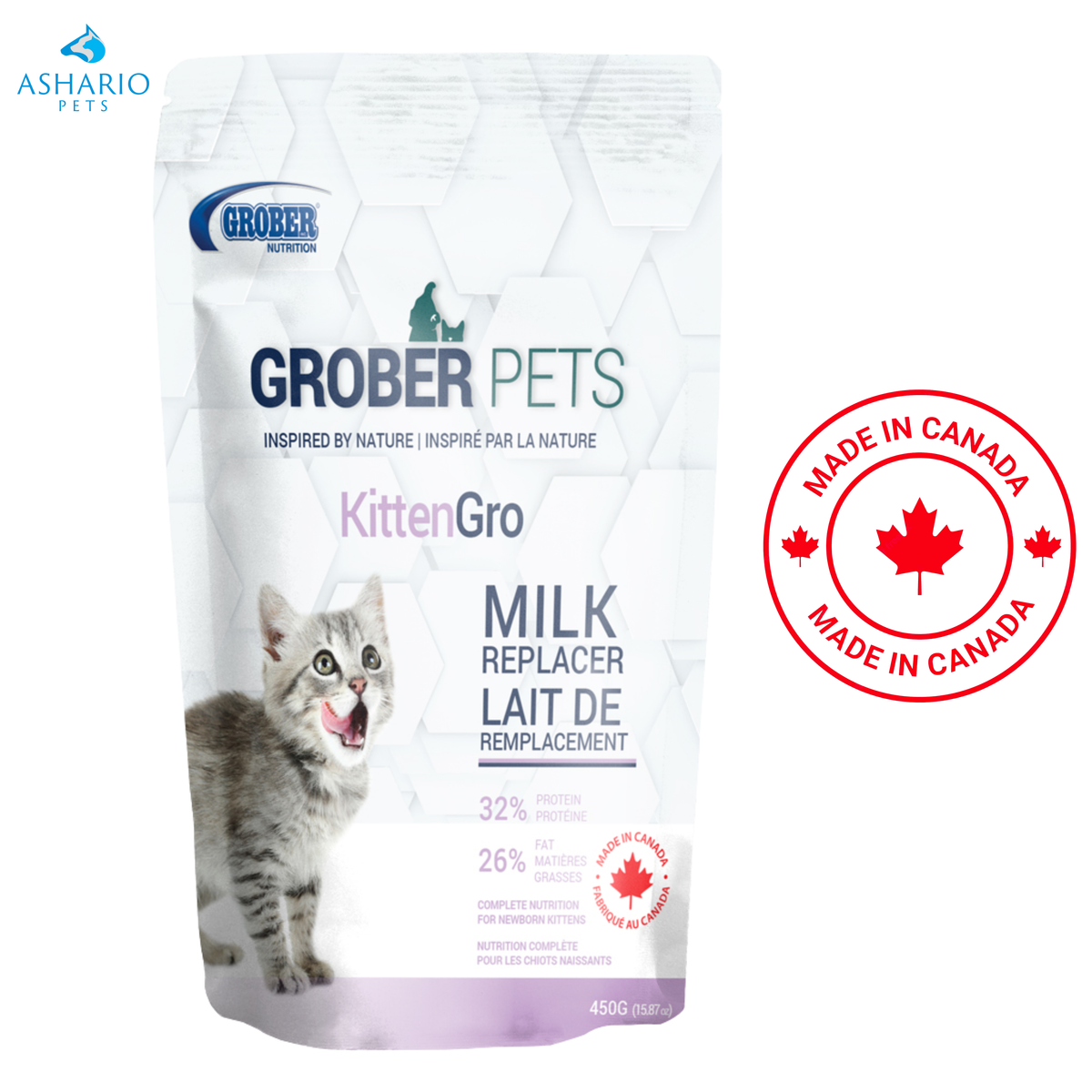 Grober Pets - Kitten Gro Milk Replacer