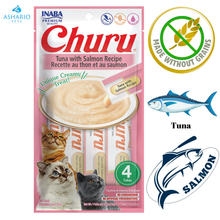 Inaba - Churu Salmon & Tuna Recipe Cat Treats