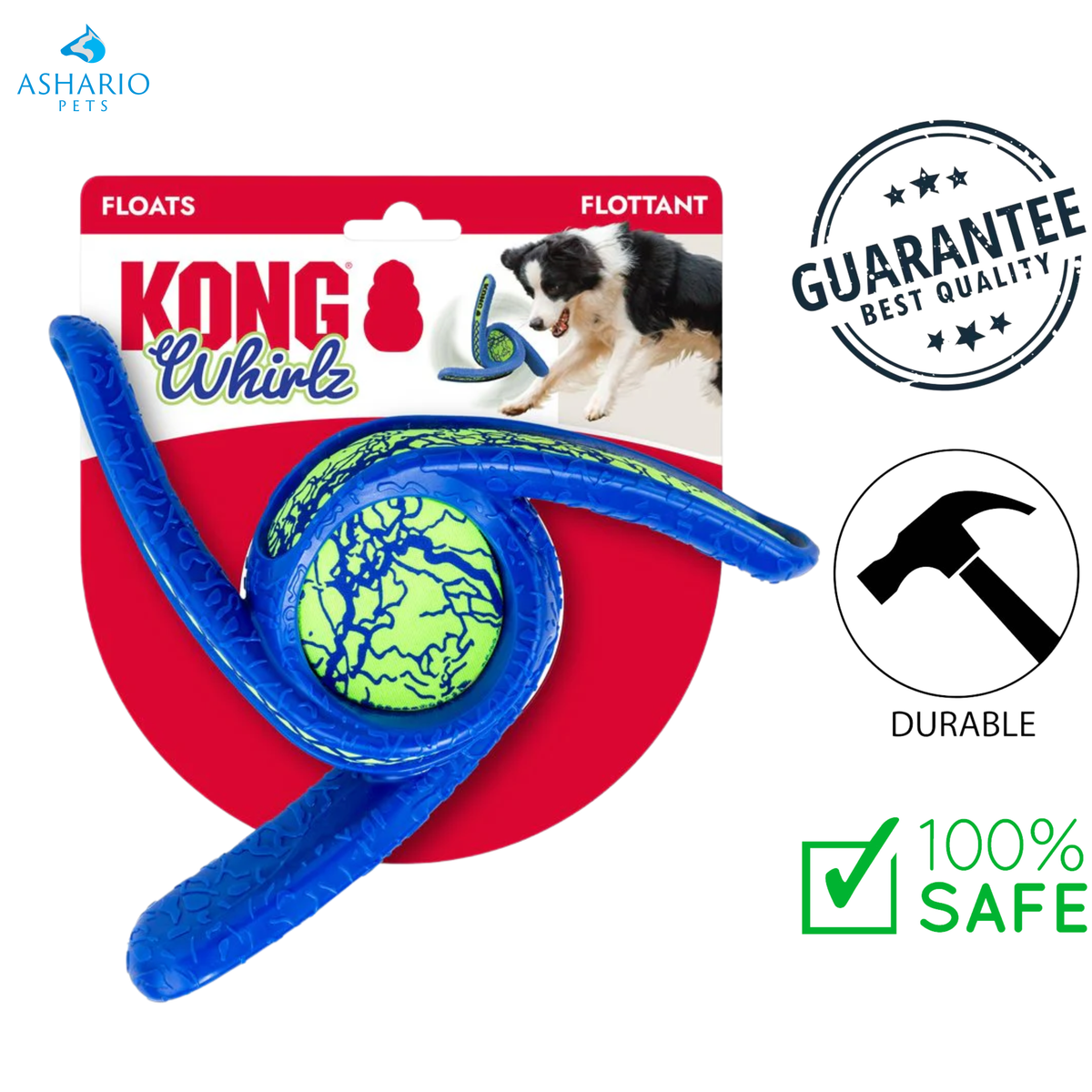 KONG - Whirlz Throw Dog Toy