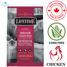 Lifetime - Indoor Chicken & Oatmeal Dry Cat Food