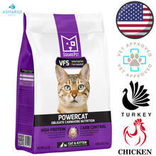 SquarePet - Feline Turkey & Chicken Dry Cat Food